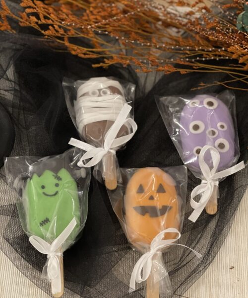 Halloween Cakesicles