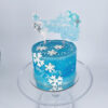 frozen theme cake for Christmas in UAE