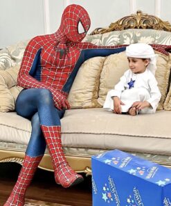 Spiderman character party in UAE