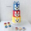 Sonic Birthday cake in UAE
