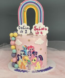 Little Pony themed cake in UAE
