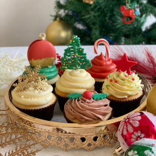 Christmas Cupcakes in UAE