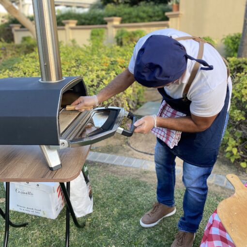 Wood Oven Pizza Live Station in UAE