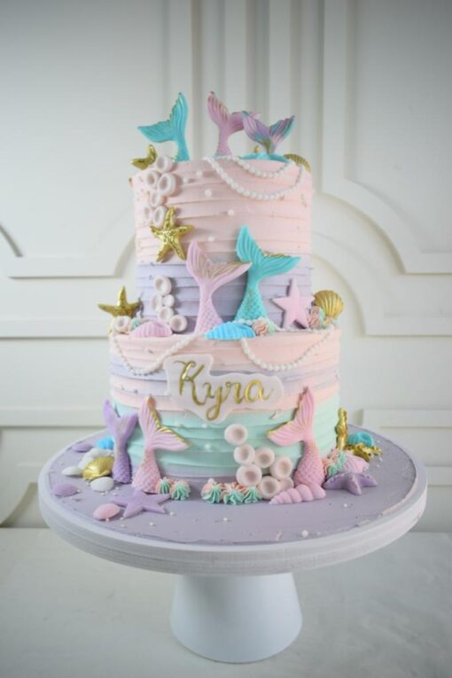 Under The Sea Mermaid Cake - Party Kracker Shop