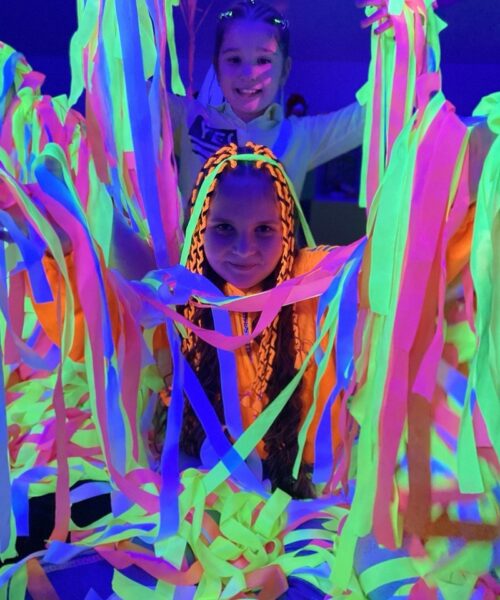 Neon Paper Party in UAE