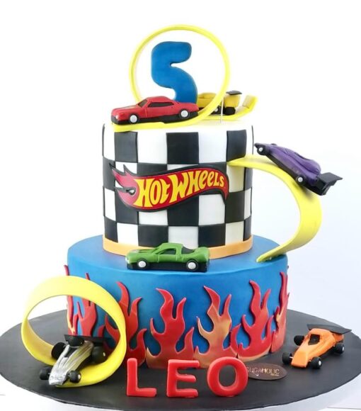 Hot Wheels Cake for Birthday in UAE