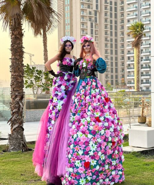Miracle Flowers Stilt Walker