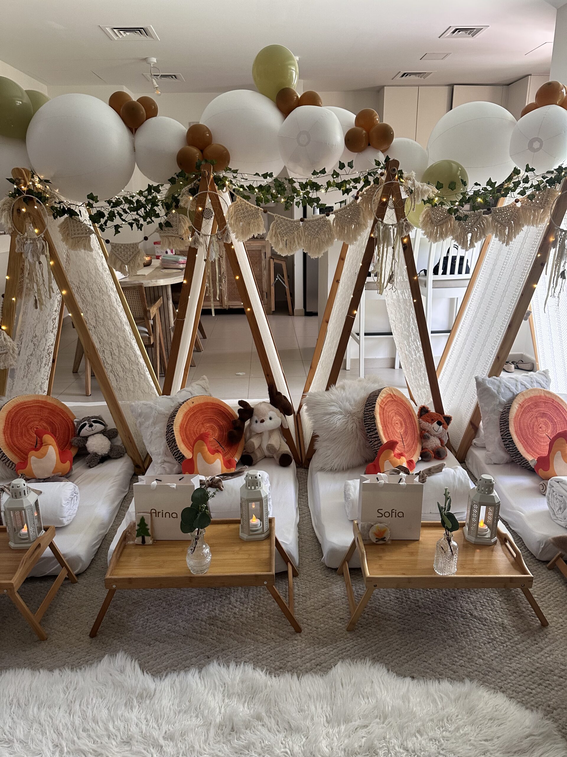 Safari Themed Tents in UAE