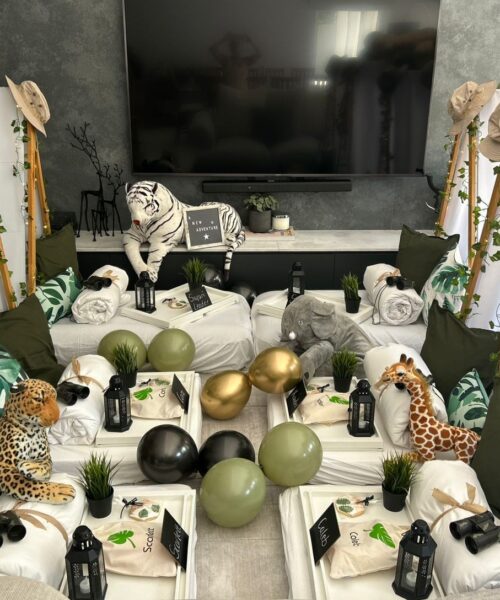 Safari Themed Tents in UAE