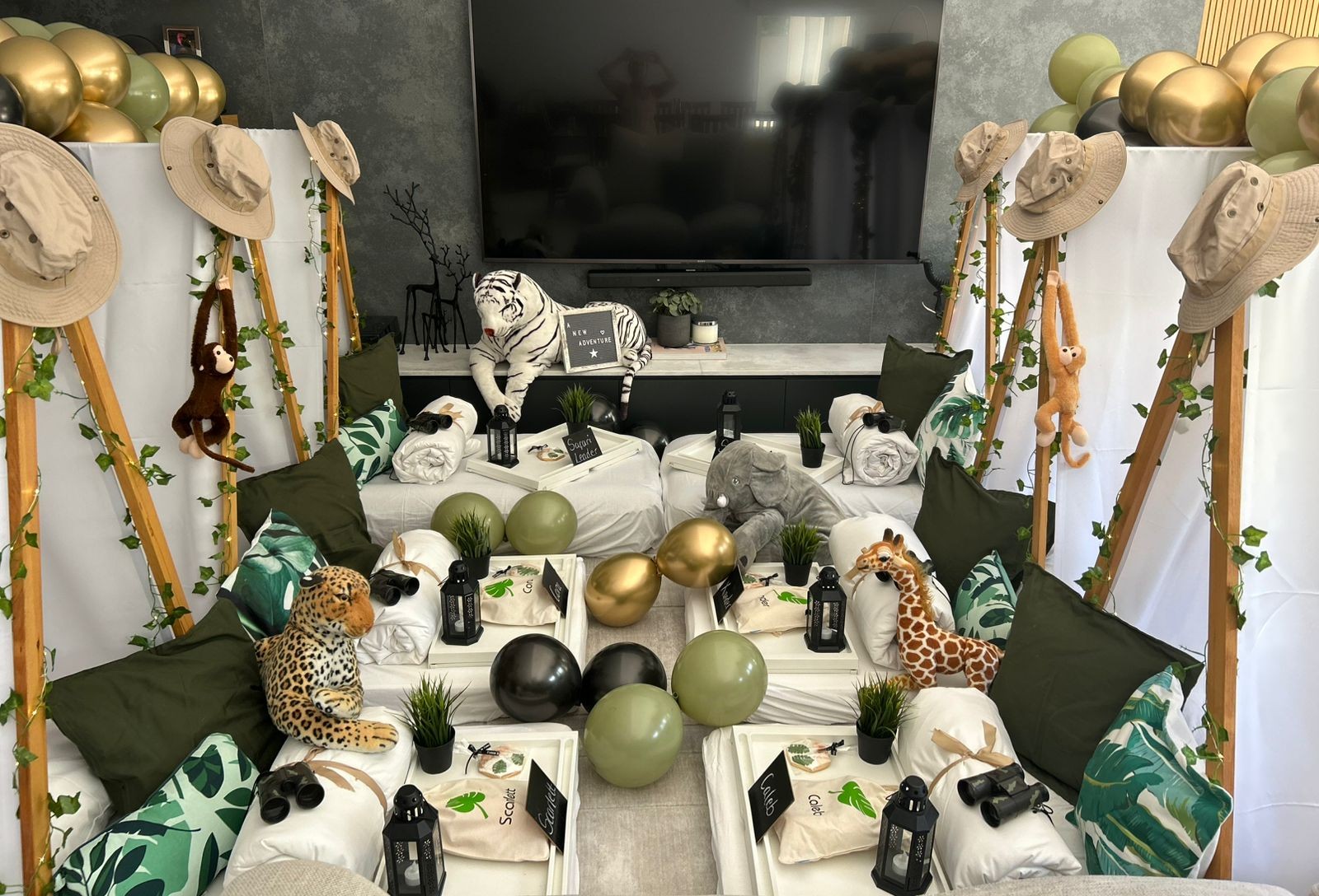 Safari Themed Tents in UAE