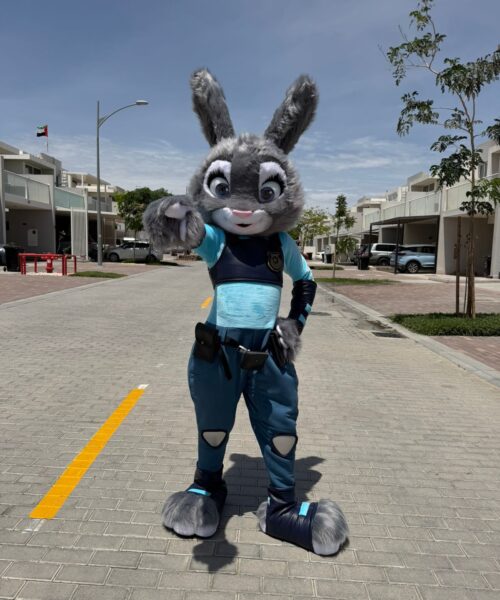 Rabbit Giant Mascot in UAE