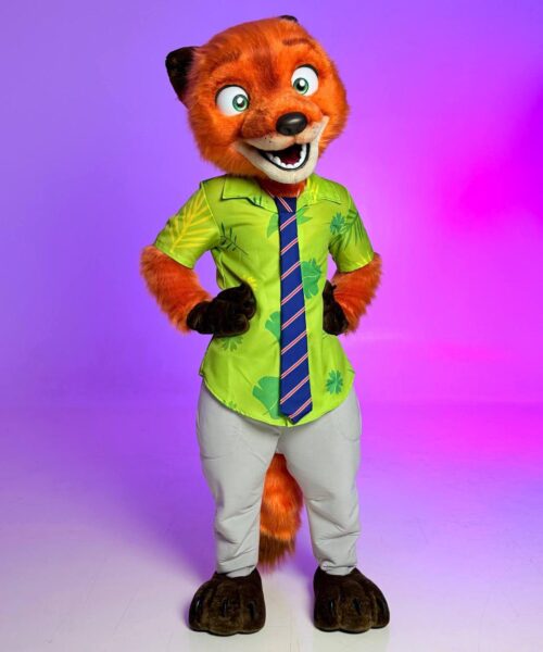 Fox Giant Mascot in UAE