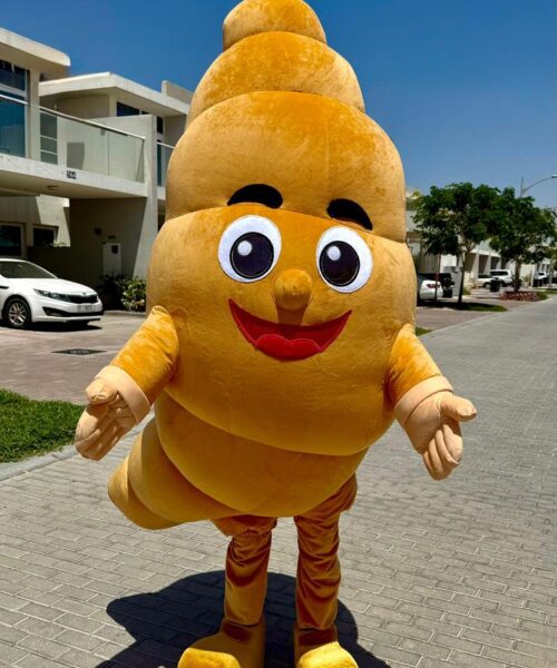 Croissant Giant Mascot in UAE