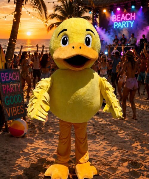 Duck Giant Mascot in UAE
