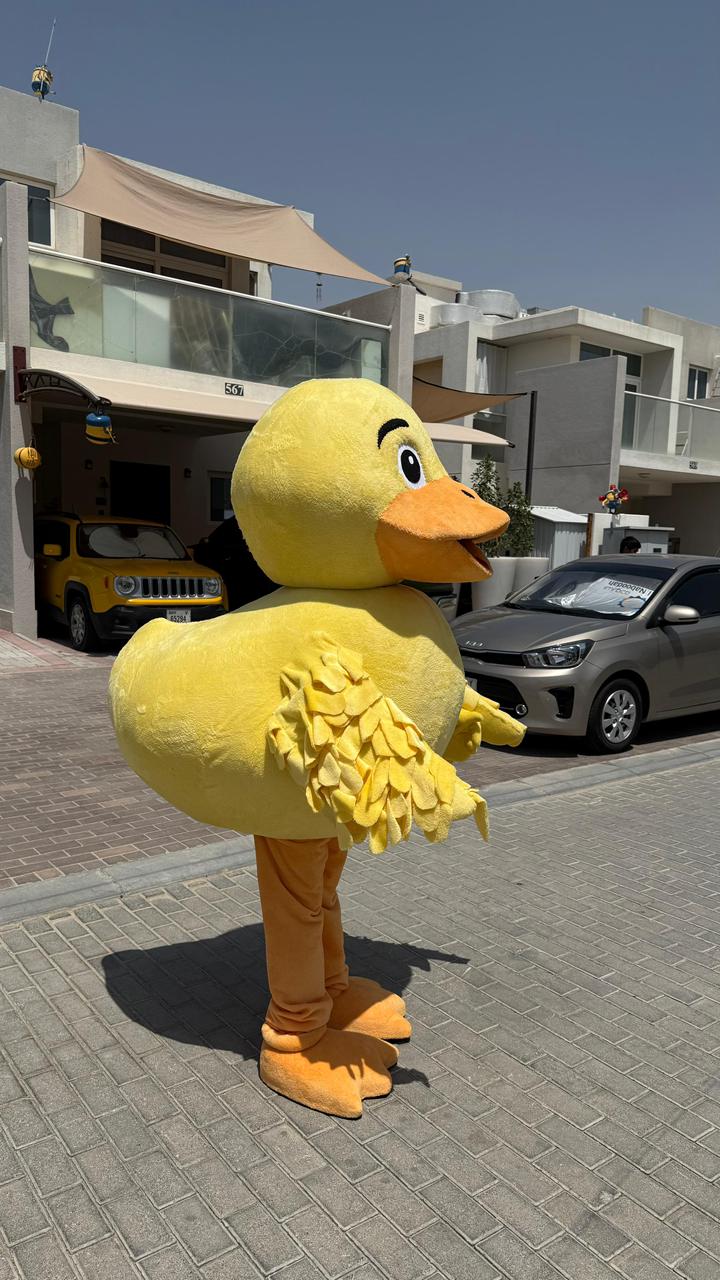 Duck Giant Mascot in UAE
