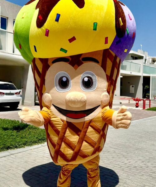 Ice Cream Giant Mascot in UAE