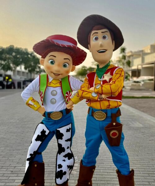 Cowboy & Cowgirl Mascots in UA