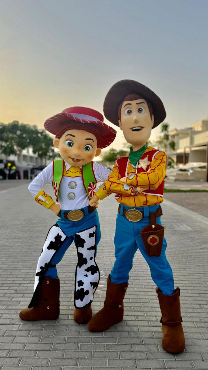 Cowboy & Cowgirl Mascots in UA